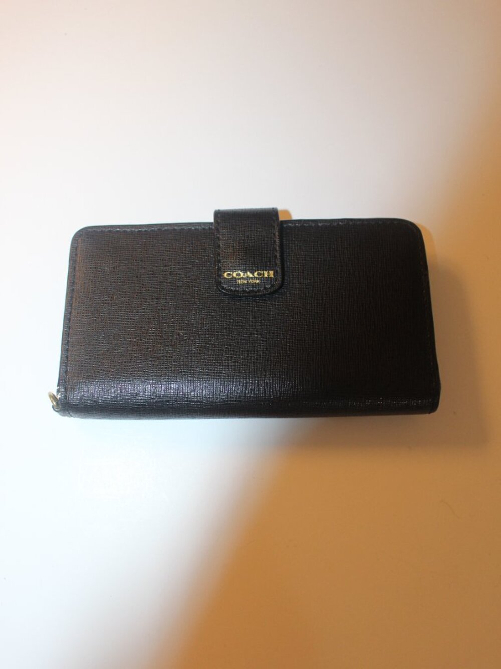 Coach Black Textured Wallet - Picture 3 of 5